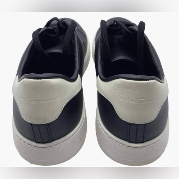 Salvatore Ferragamo Men's Black Pierre Gancio Sneakers - Picture 3 of 7